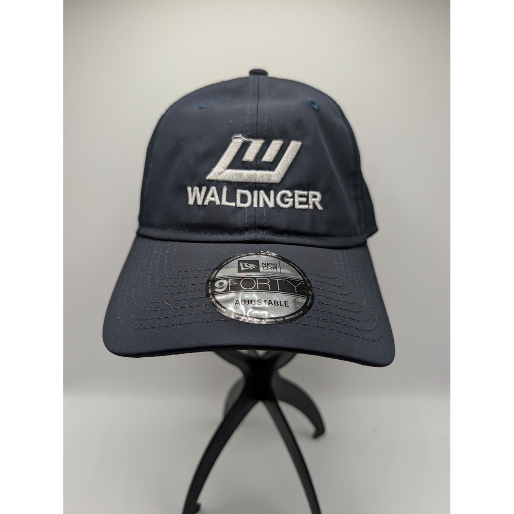 New Era 9FORTY Waldinger Navy Blue Perforated Adjustable Hat NE406